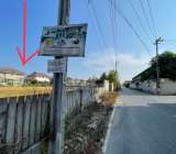 ขายที่ดินบางกรวยนนทบุรีตรงข้ามตรงข้ามการไฟฟ้าไทรน้อย380วา