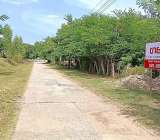 ขายที่ดินอำเภอชนบท จังหวัดขอนแก่น ติดหนองกองแก้ววัดศรีบุญเรือง 1ไร่ 